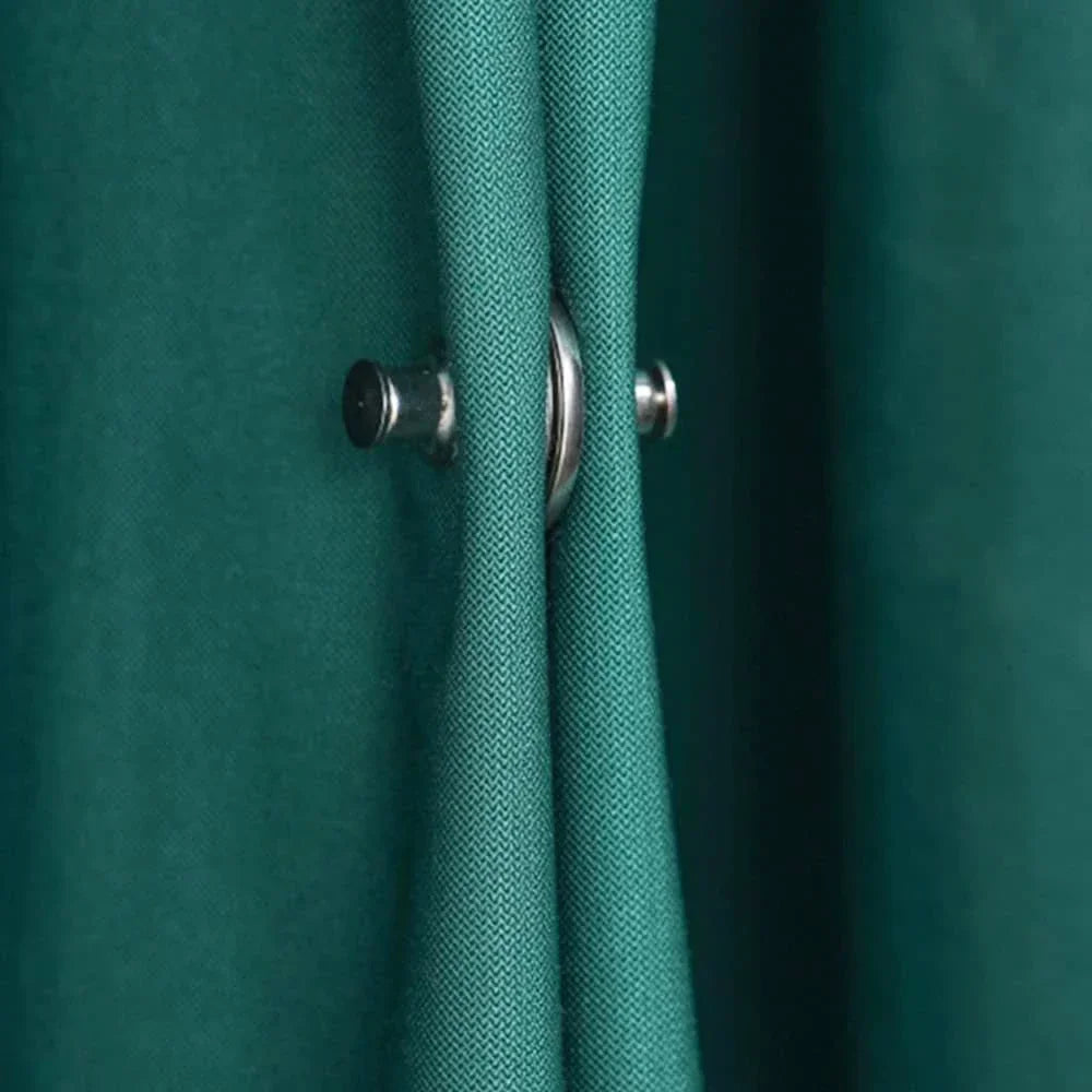 Magnetic Curtain Buckle Clips — No-Drill Drape Holdback Set