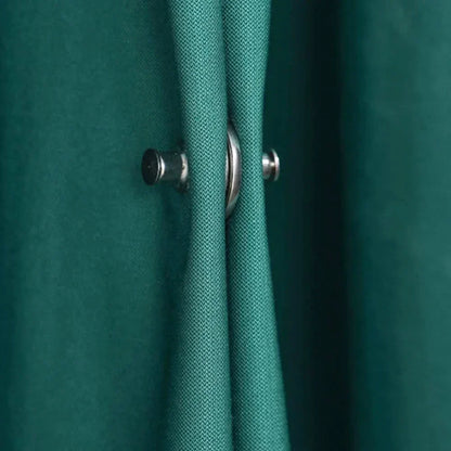 Magnetic Curtain Buckle Clips — No-Drill Drape Holdback Set