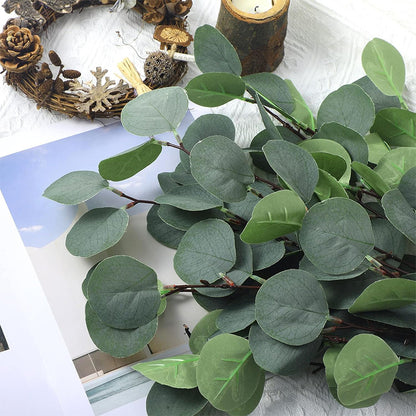 Artificial Eucalyptus Stem — 60cm Faux Greenery with Berries