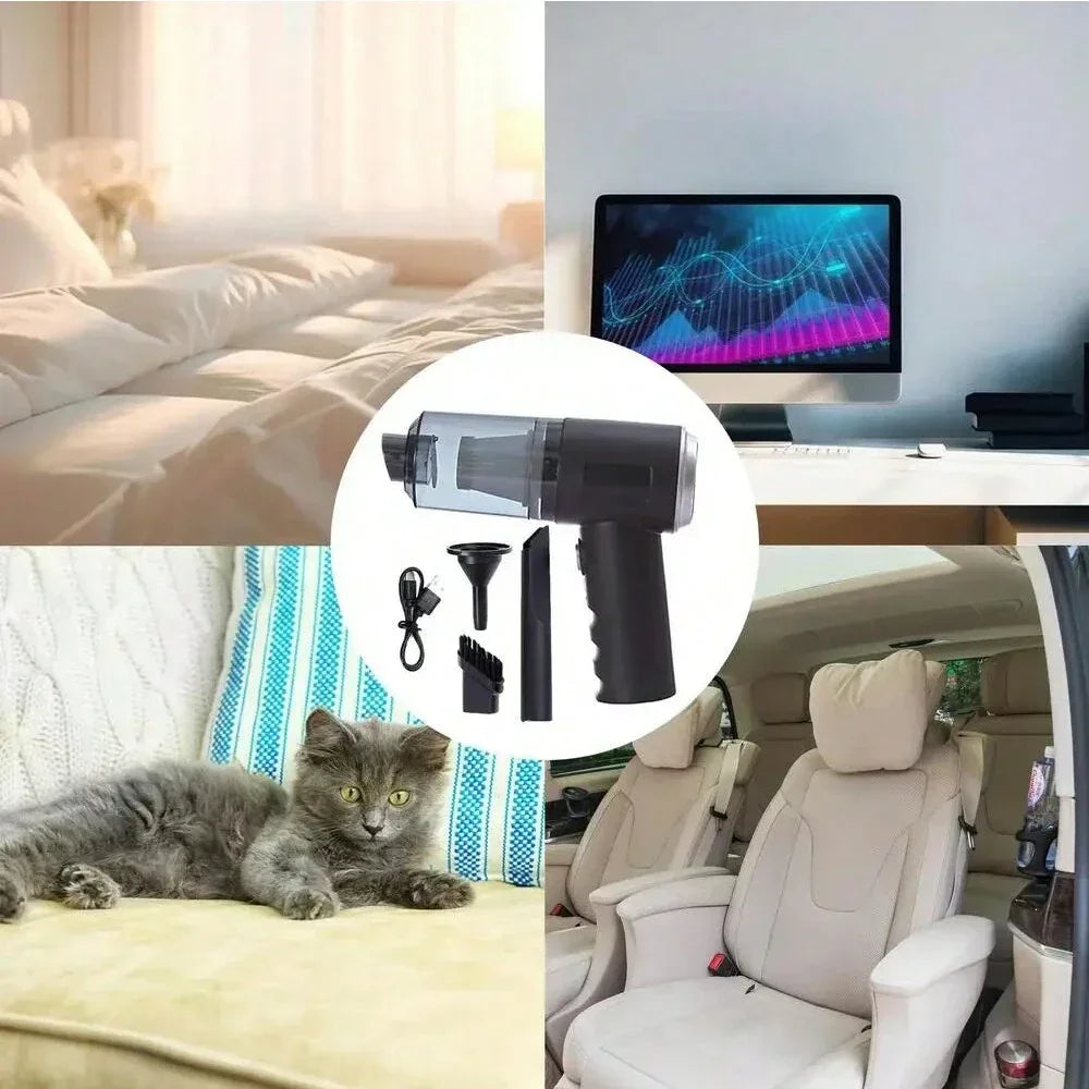 Cordless Handheld Vacuum Rechargeable Car and Home Mini Cleaner