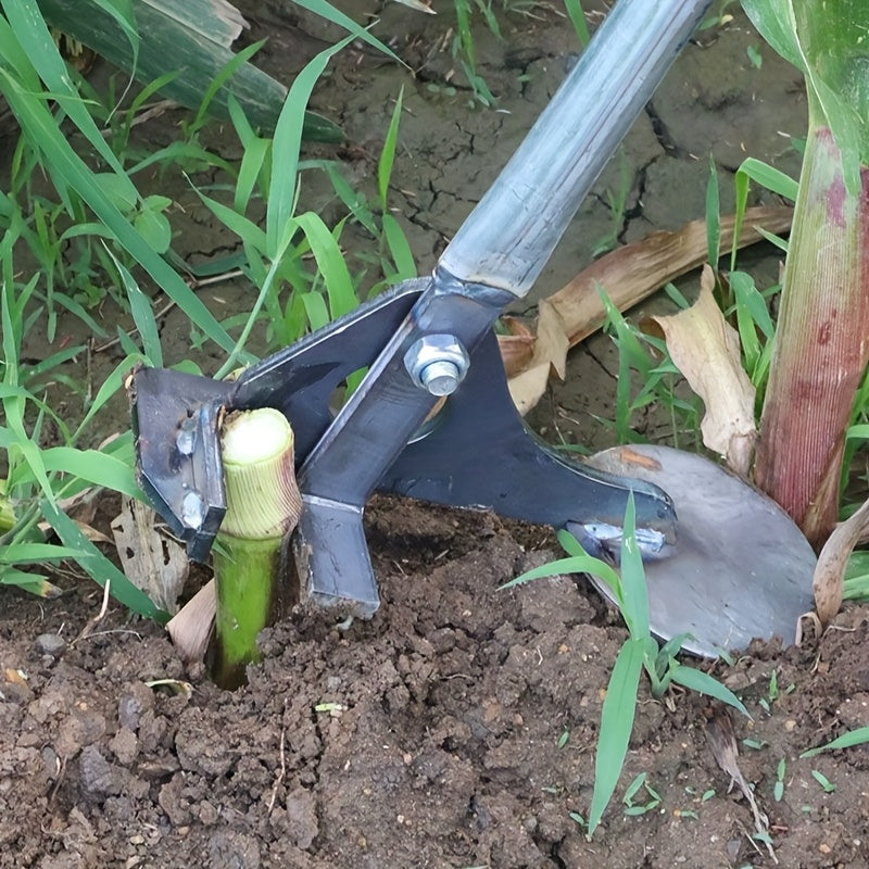Manual Root Puller Tool - Garden Weed & Stalk Remover with Leverage