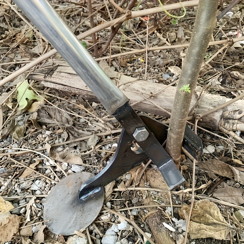 Manual Root Puller Tool - Garden Weed & Stalk Remover with Leverage