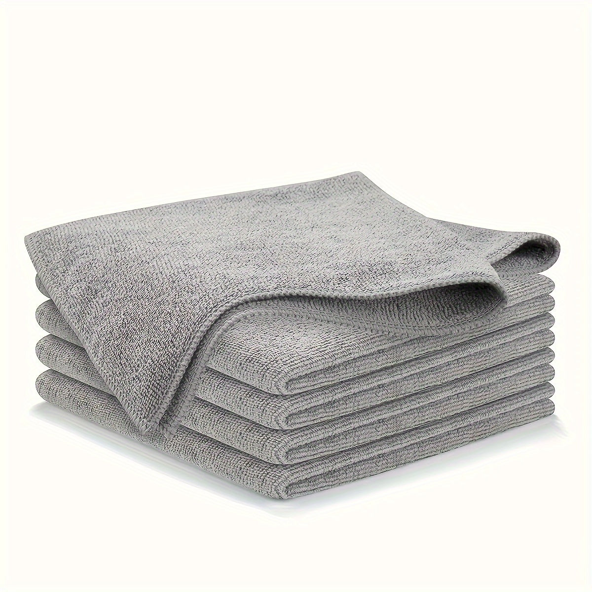 Thick Microfiber Cleaning Cloths Lint-Free Reusable Towel Set