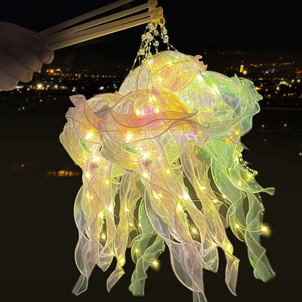 Jellyfish Mood Lamp - Color LED Hanging Fairy Light Room Decor