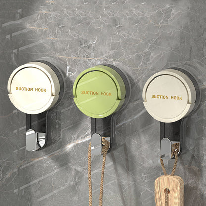 Strong Vacuum Suction Wall Hooks No-Drill Bathroom Holders