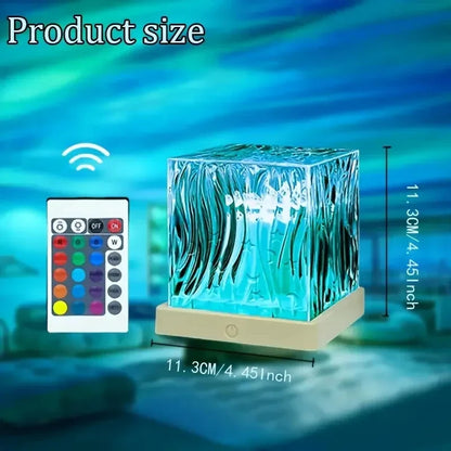 Aurora Borealis Ceiling Projector Northern Lights Galaxy Mood Lamp — real product photo