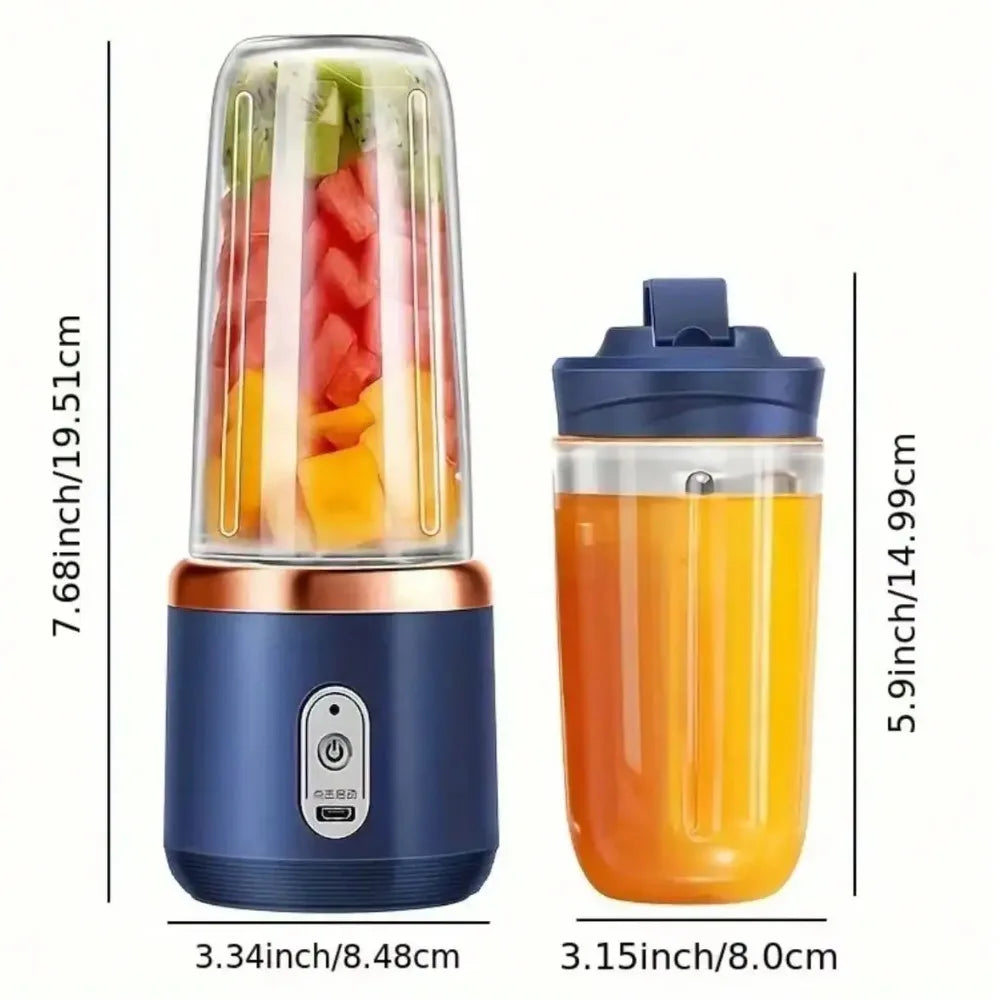 Cordless Smoothie Blender Personal USB Aesthetic Travel Kitchen — real product photo