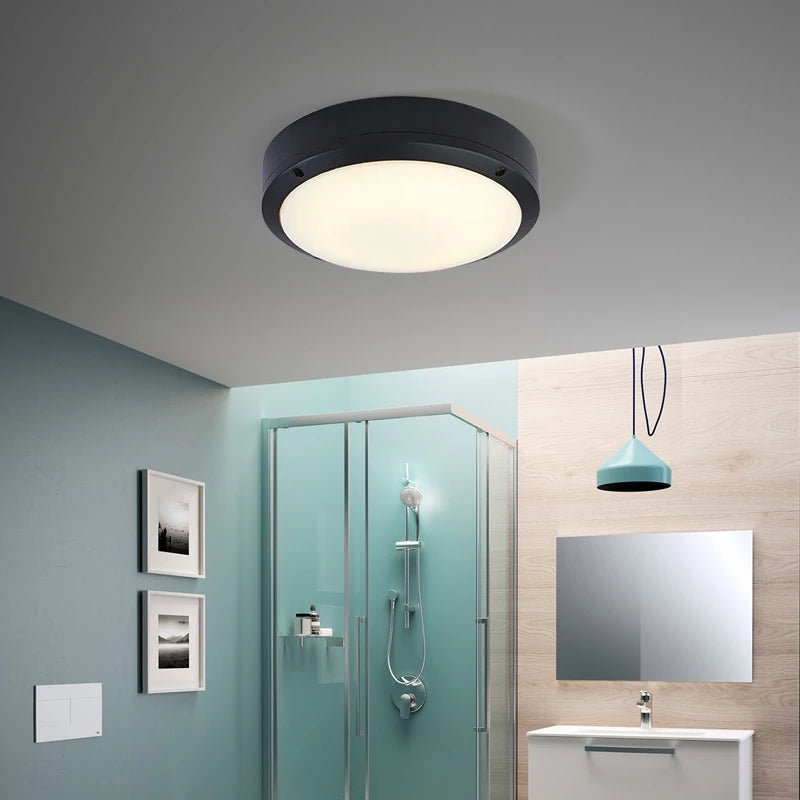Motion Sensor Ceiling Light Outdoor Waterproof LED Wall Porch Lamp