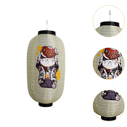 Traditional Printed Paper Lantern — Decorative Hanging Lantern for Indoor & Outdoor Decor