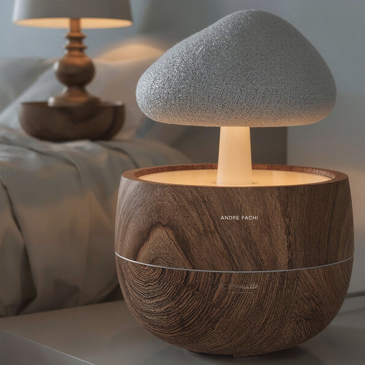 Aroma Diffuser Mushroom Lamp Hybrid USB LED Mood Light  - Syvah