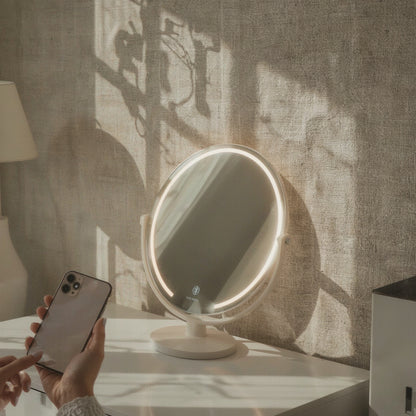 LED Vanity Mirror with Lights Bluetooth Speaker Touch D - Syvah