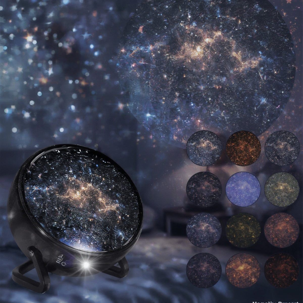 Mini Galaxy Star Projector - Syvah