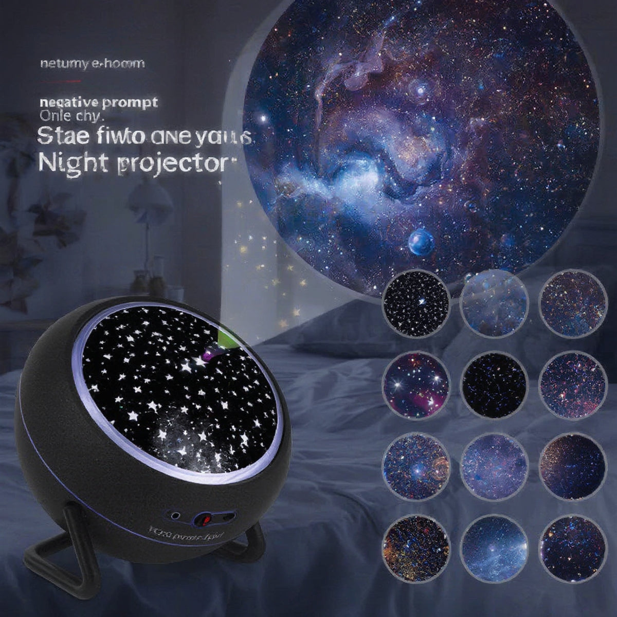 Mini Galaxy Star Projector - Syvah
