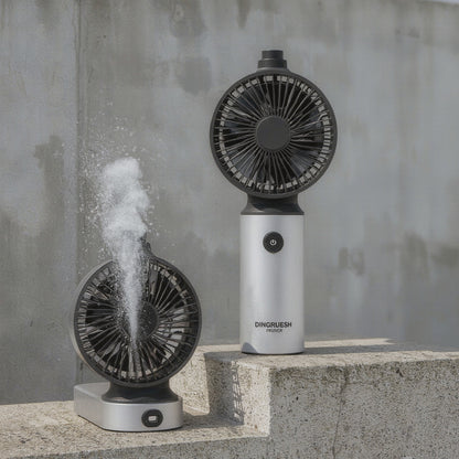 Portable Mini Spray Bottle Fan USB Rechargeable Handhel - Syvah