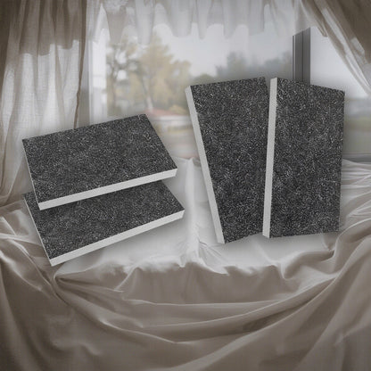 Window AC Insulation Foam Panel Kit Cold Air Block Ener - Syvah