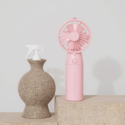 Portable Mini Spray Bottle Fan USB Rechargeable Handhel - Syvah