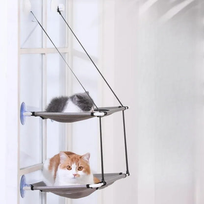 Cat Window Hammock Suction Cup Perch Bed With Sunshade