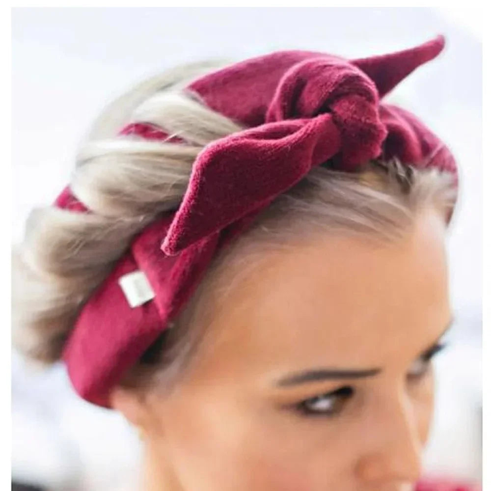 Soft Heatless Curling Rod Headband — No-Heat Sleeping Hair Curler for Women