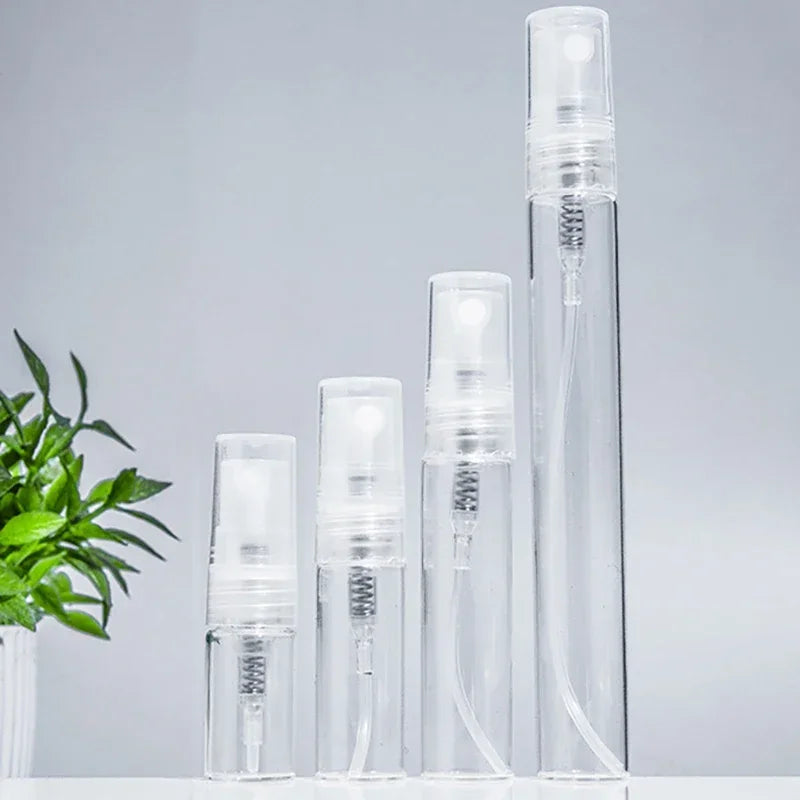 Refillable Mini Travel Perfume Bottles — 8-Piece Empty Atomizer Set for Purse & Carry-On