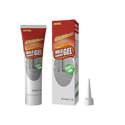 Mold and mildew remover gel for caulk grout silicone before and after