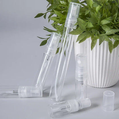Refillable Mini Travel Perfume Bottles — 8-Piece Empty Atomizer Set for Purse & Carry-On