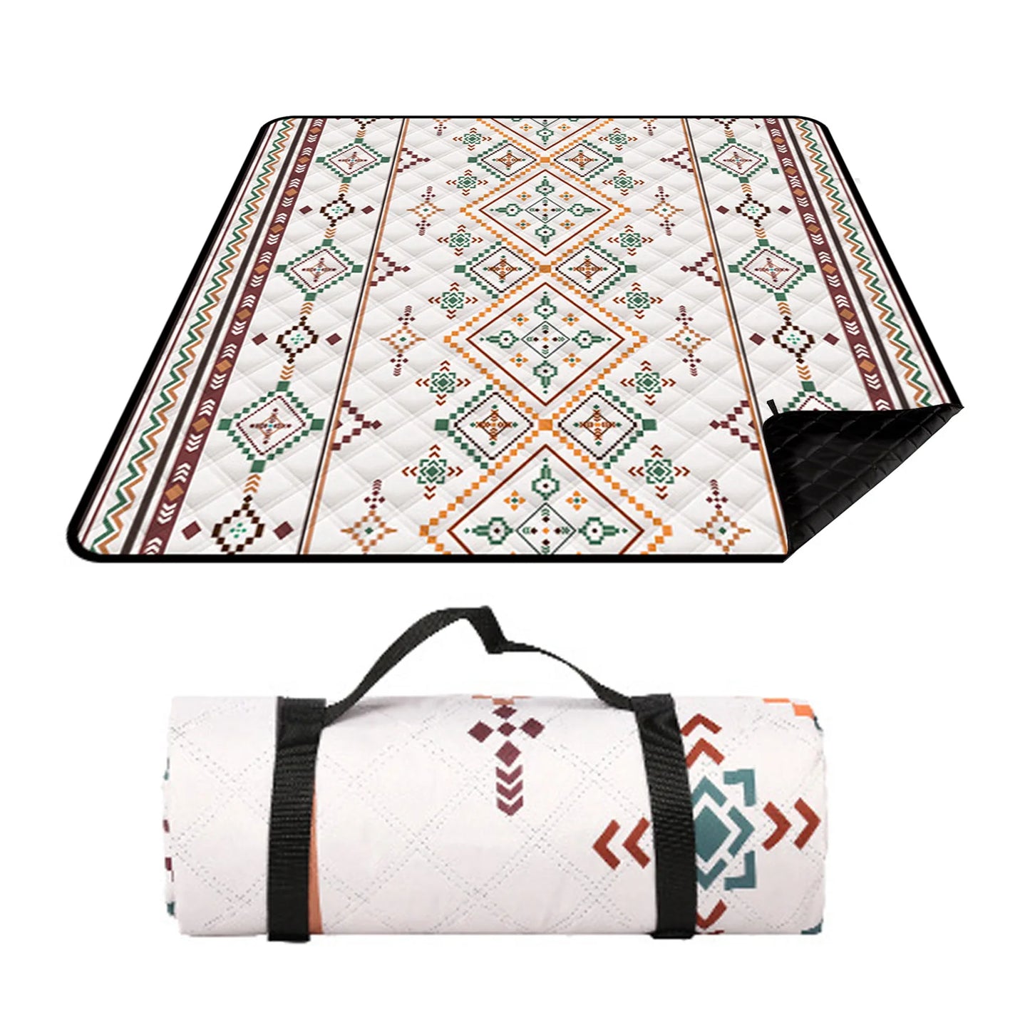 Extra-Large Waterproof Beach Blanket — Spacious Outdoor Picnic Mat for the Whole Crew