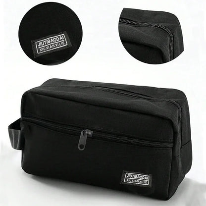 Large-Capacity Travel Toiletry Bag — Multi-Pocket Makeup & Storage Organizer Pouch