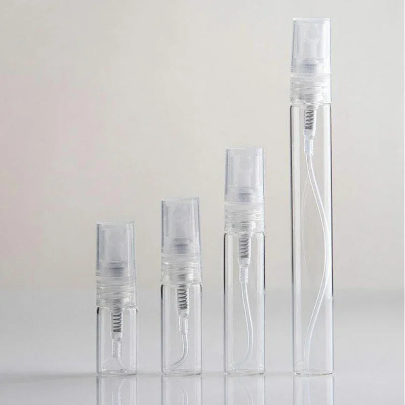 Refillable Mini Travel Perfume Bottles — 8-Piece Empty Atomizer Set for Purse & Carry-On