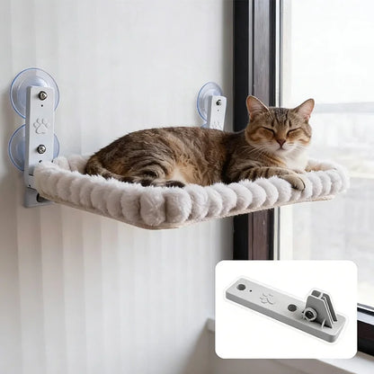 Cat Window Hammock, Suction Cup Perch for Indoor Cats