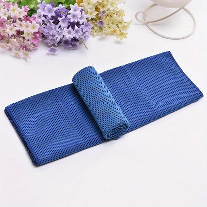 Instant Cooling Towel — Microfiber Neck Wrap for Summer Heat, Sports & Outdoors