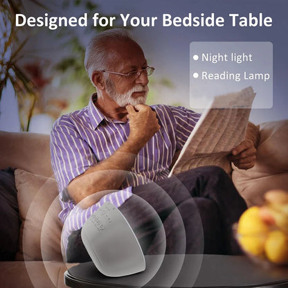 Sunrise alarm clock wake-up light with Bluetooth speaker