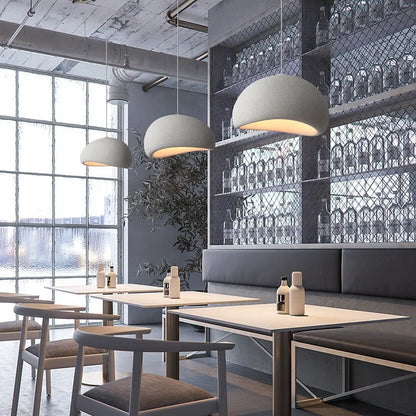 Nordic Wabi-Sabi Pebble Pendant Light for Dining Rooms