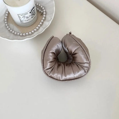 Soft Sponge Sleep Scrunchie — Plush Elastic Hair Tie for Comfy Ponytails & Buns