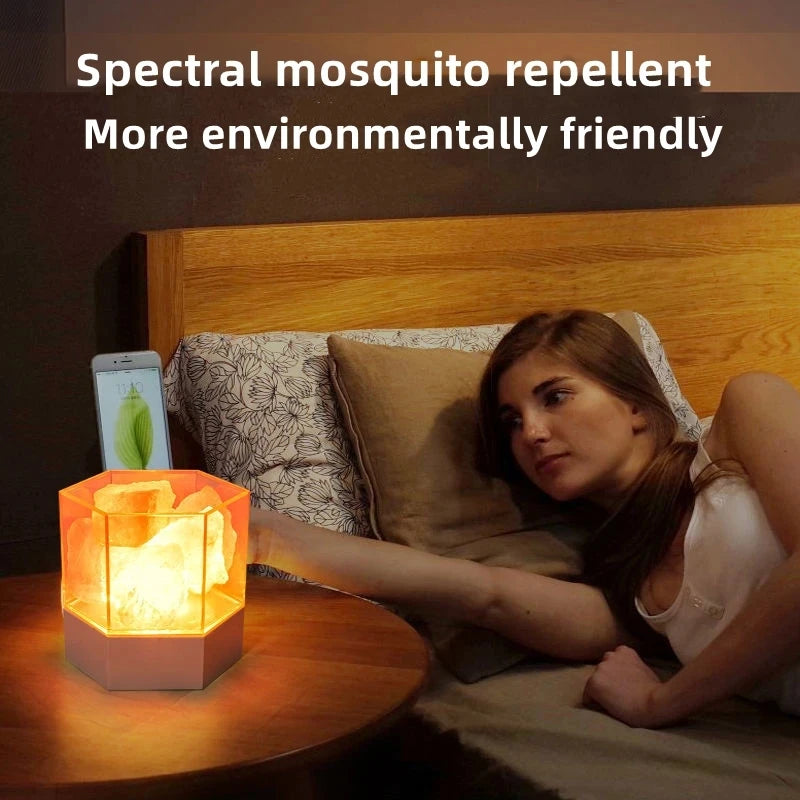 Himalayan Crystal Salt Table Lamp Warm Night Light