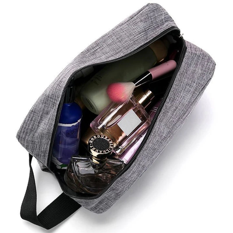 Large-Capacity Travel Toiletry Bag — Multi-Pocket Makeup & Storage Organizer Pouch