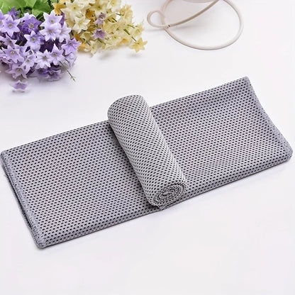 Instant Cooling Towel — Microfiber Neck Wrap for Summer Heat, Sports & Outdoors