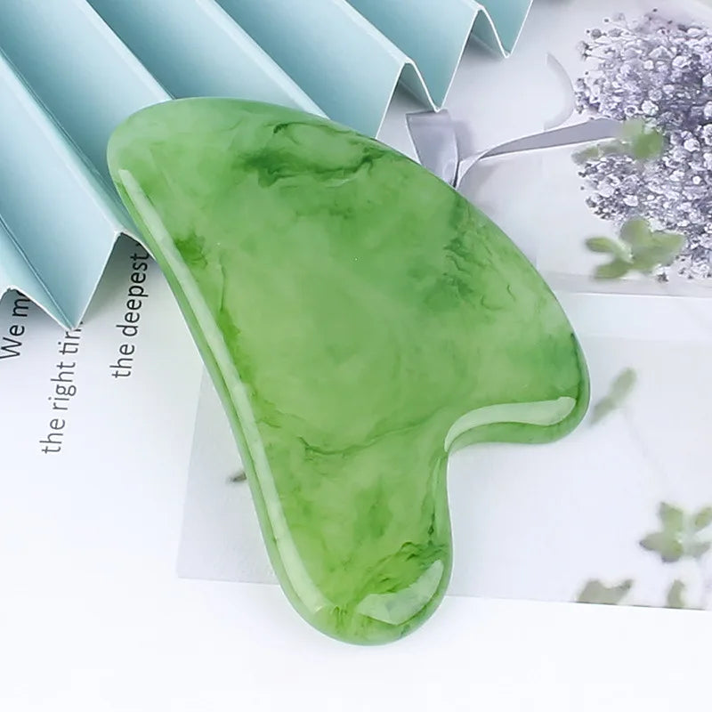 Rose Quartz Gua Sha Facial Tool for Skincare Massage