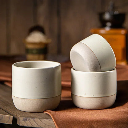 Vintage Ceramic Coffee Mug Japanese-Style Tea Cup