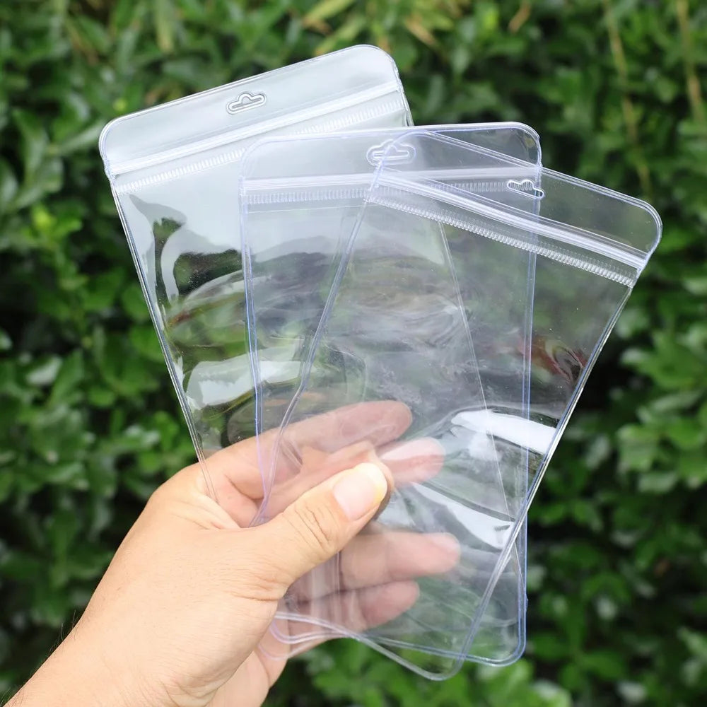 Universal Waterproof Phone Pouch — Clear Swim & Beach Case for Women