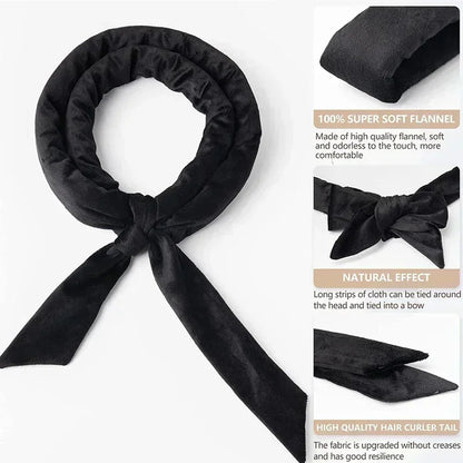 Soft Heatless Curling Rod Headband — No-Heat Sleeping Hair Curler for Women