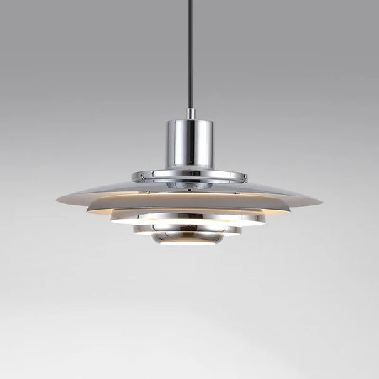 Tiered Aluminum Pendant Light, Scandinavian