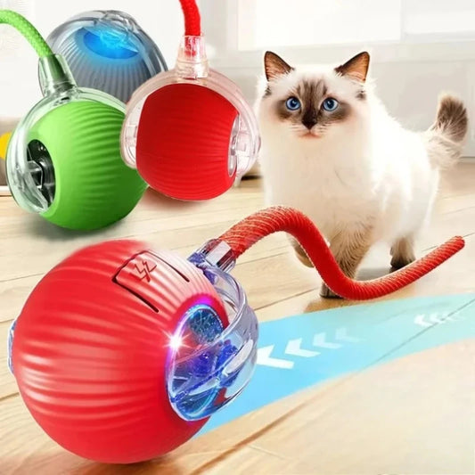 Interactive Smart Cat Ball — Auto-Moving Motion-Activated Toy