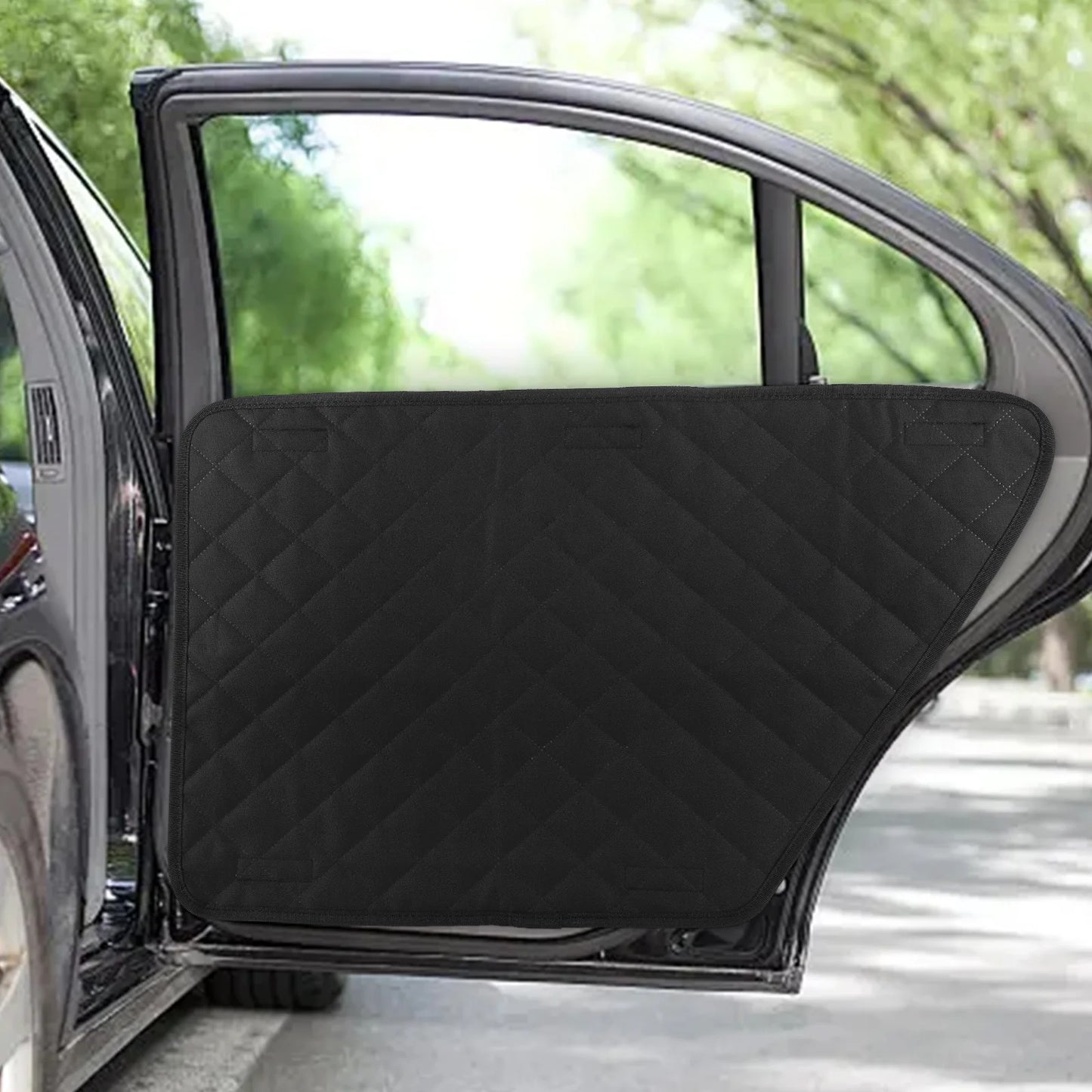 Dog Car Door Cover, 2-Pack Scratch and Mud Guard