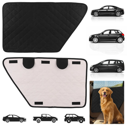 Dog Car Door Cover, 2-Pack Scratch and Mud Guard