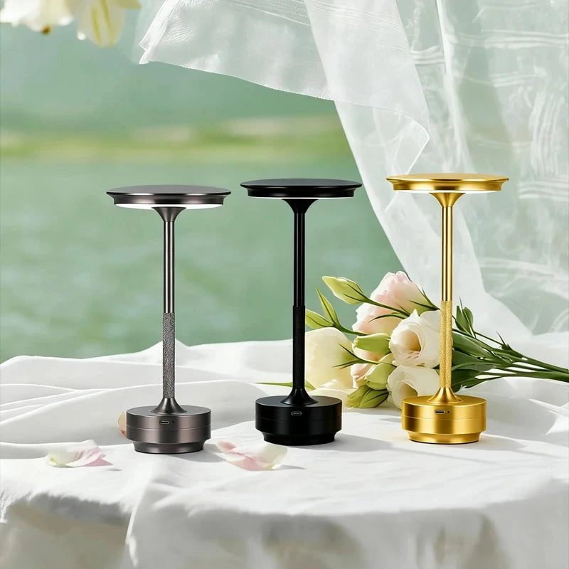 Cordless LED Desk Lamp Rechargeable Touch Dimmable Bar Table - lighting fixture, view 1 of 3