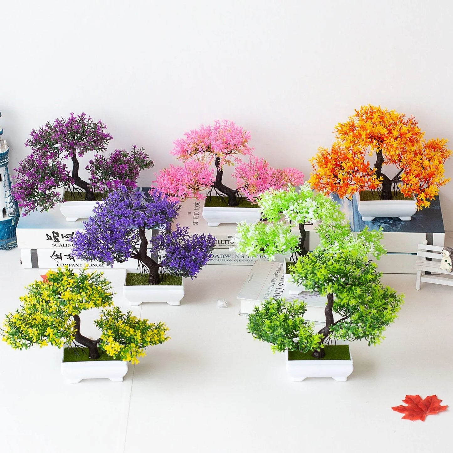 Faux Bonsai Tree, Mini Potted