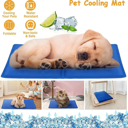 Self-Cooling Gel Mat for Dogs — Pressure-Activated, No Water or Electricity