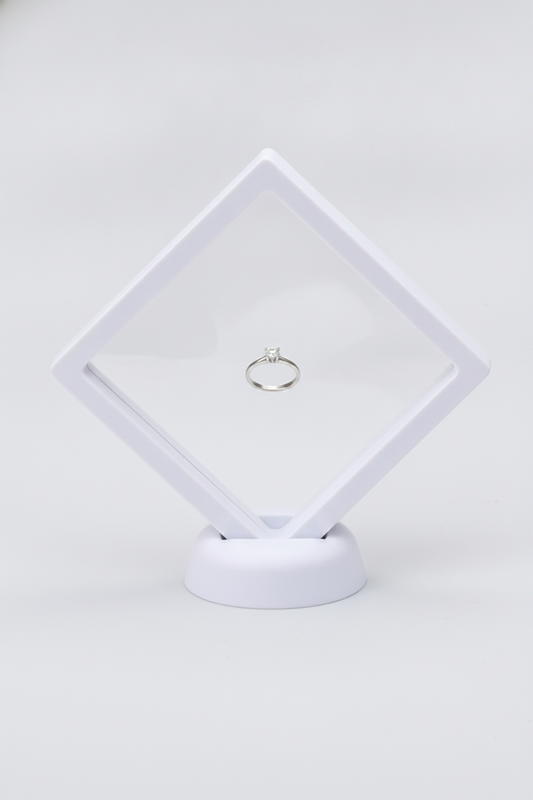 Floating Frame Jewelry Display Case - 3D Suspension Gift Box