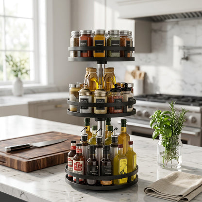 360 Rotation Spice Rack 16-Jar lifestyle
