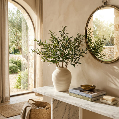 Faux Olive Branch Stems 6Pack — lifestyle